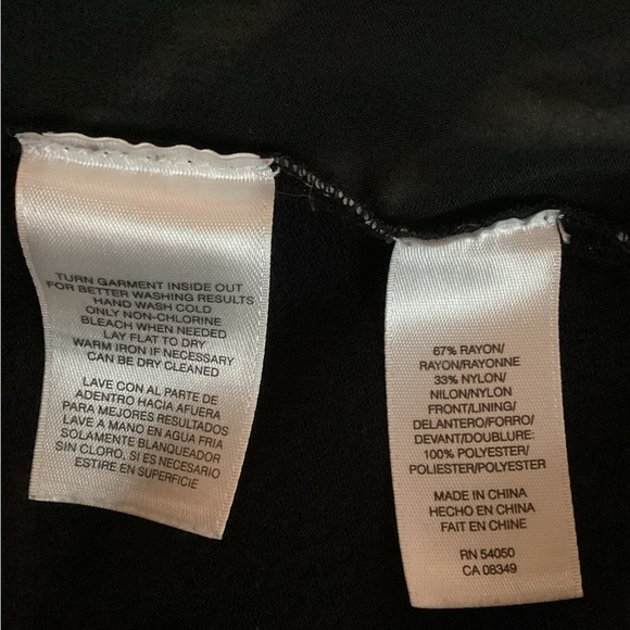 Jones New York Black and White Zebra Print Tank Top, Plus Size 3X - Picture 7 of 9